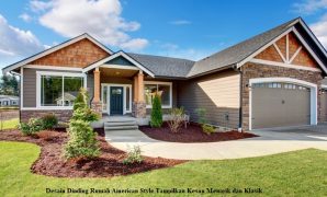 Desain Dinding Rumah American Style Tampilkan Kesan Menarik dan Klasik Dinding Rumah American Style