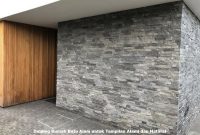 Dinding Rumah Batu Alam untuk Tampilan Alami dan Natural Dinding Rumah Batu Alam