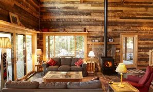 Dinding Rumah Kayu Hadirkan Suasana Hangat dan Alami di Hunian Dinding Rumah Kayu