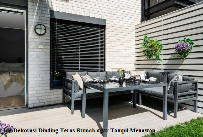 Dekorasi Dinding Teras Rumah