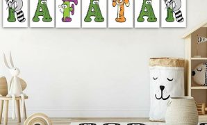 Hiasan Dinding Alphabet, Ruangan Jadi Lebih Estetik