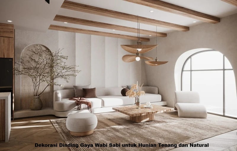 Dekorasi Dinding Gaya Wabi Sabi untuk Hunian Tenang dan Natural