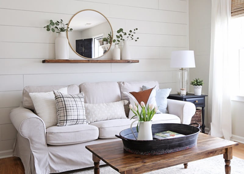 Inspirasi Desain Dinding Rumah dengan Cermin Hias Menarik