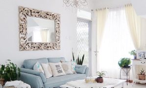 Inspirasi Desain Dinding Rumah dengan Cermin Hias Menarik