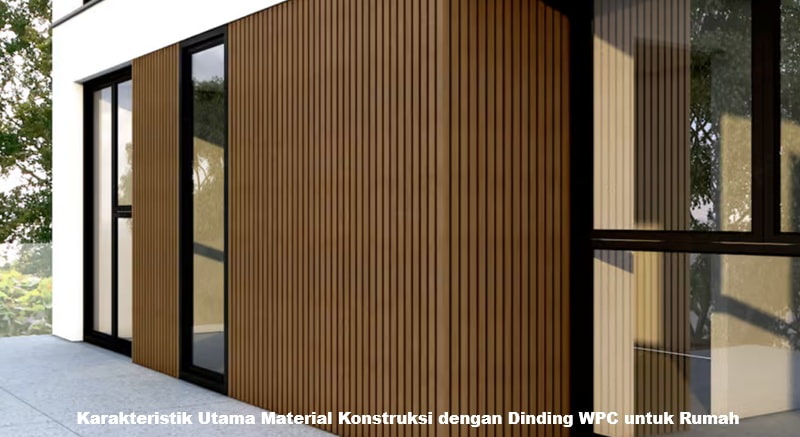 Karakteristik Utama Material Konstruksi dengan Dinding WPC untuk Rumah