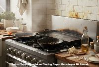 Solusi Tepat Bersihkan Dinding Dapur Berminyak Di Rumah